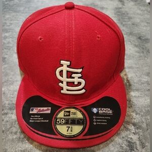 Saint Louis Cardinals Official MLB Baseball Cap Red New Era 59Fifty STL